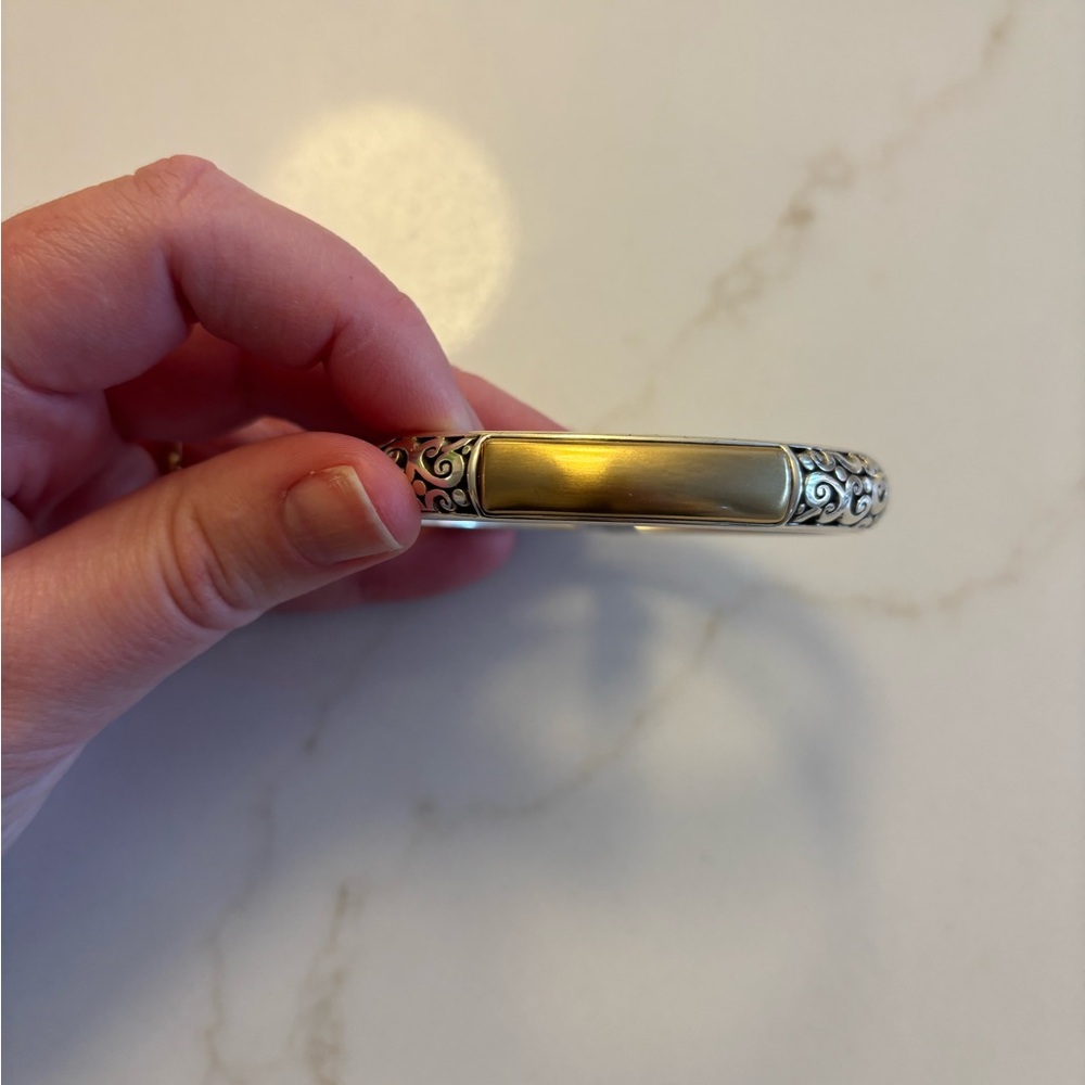 Brighton Silver and Gold Tone Bracelet - Picture 4 of 6